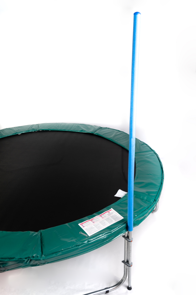 one pole attached to jumpire trampoline